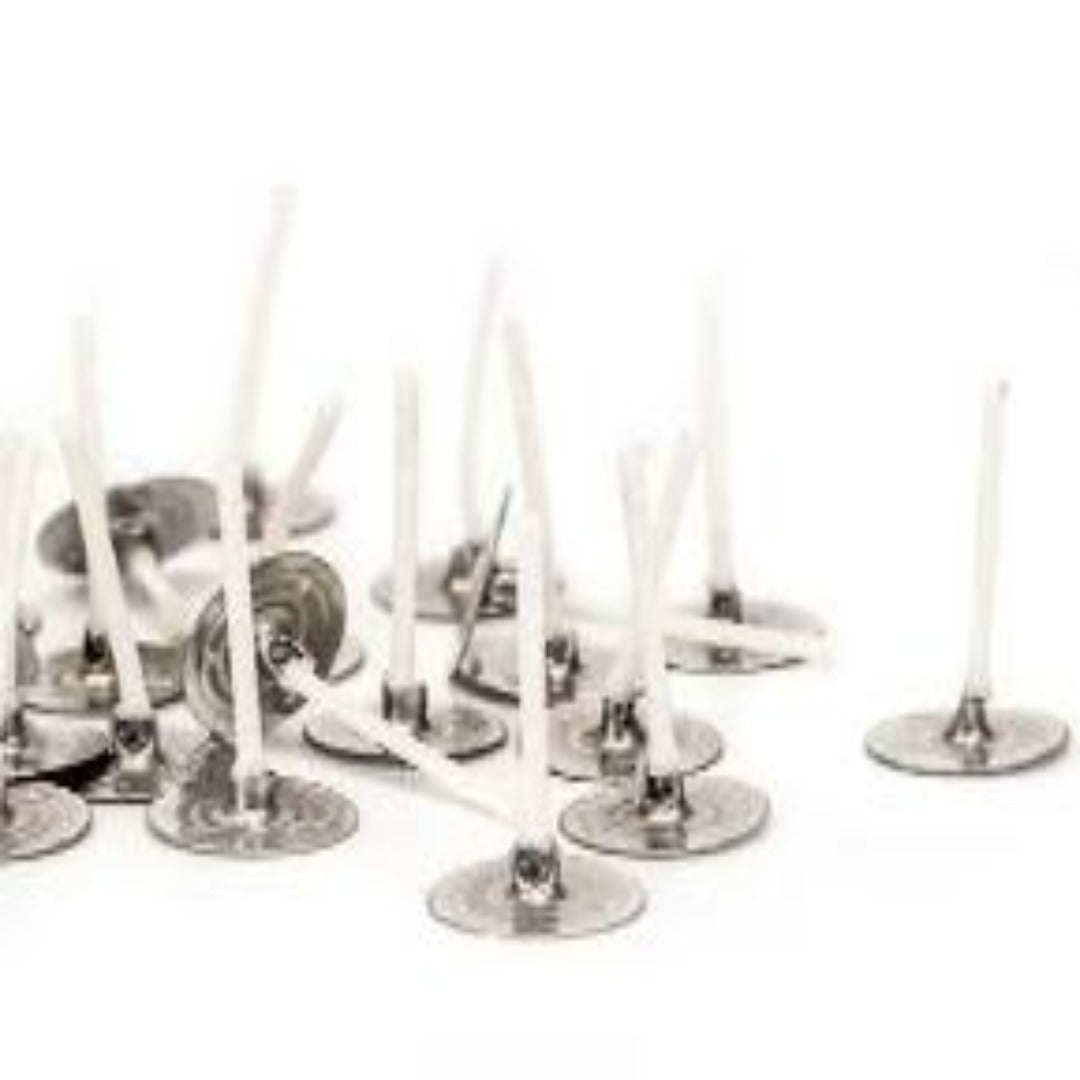 Pre Waxed Candle Wicks for Candle Making With Sustainers 10-15