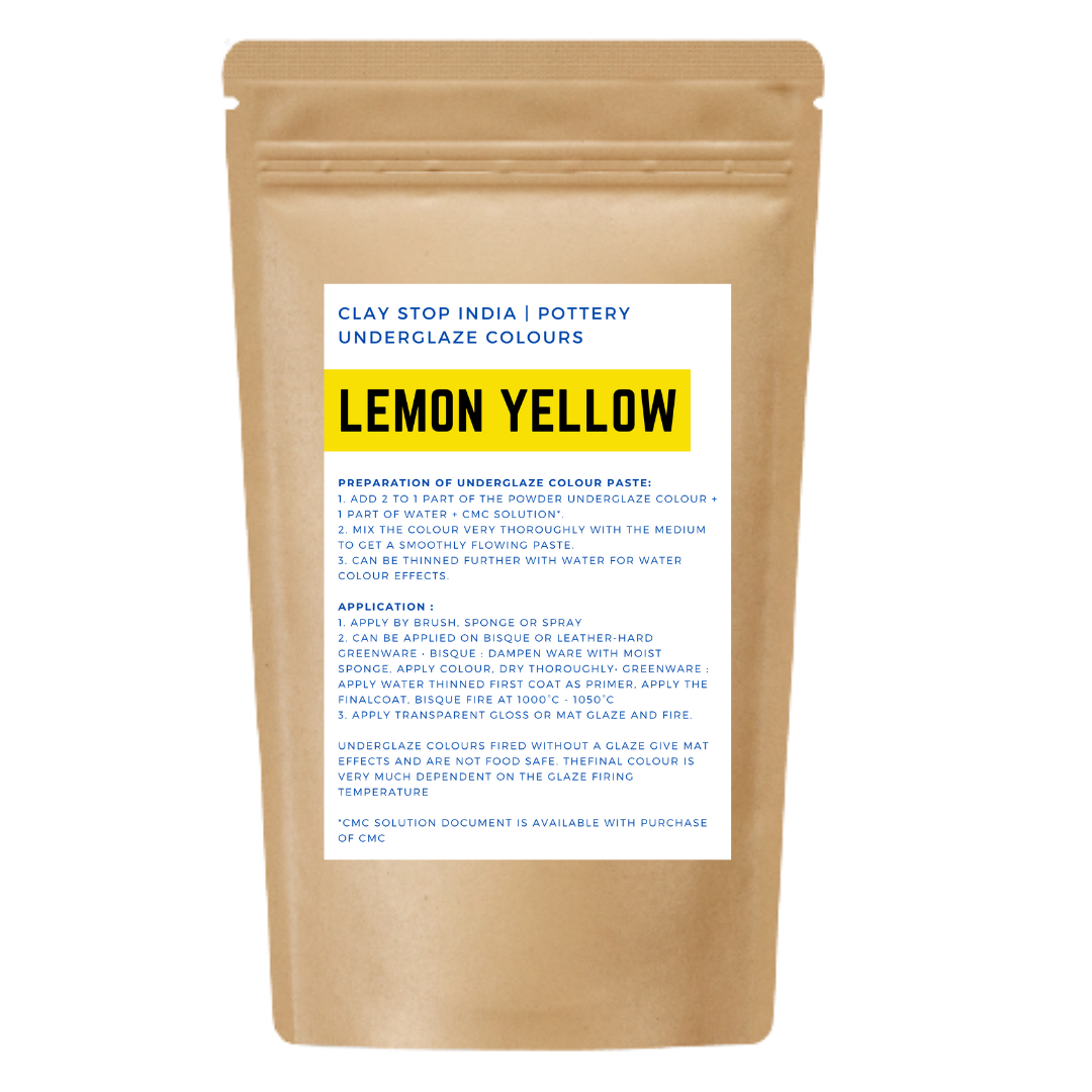 Lemon Yellow (Pottery Underglaze Colours) – The Art Connect