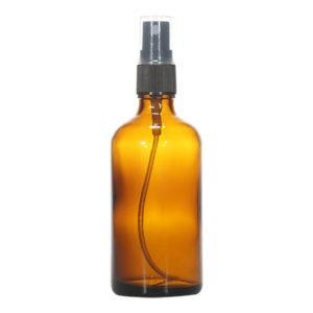 Amber Glass Spray Bottle 100ml