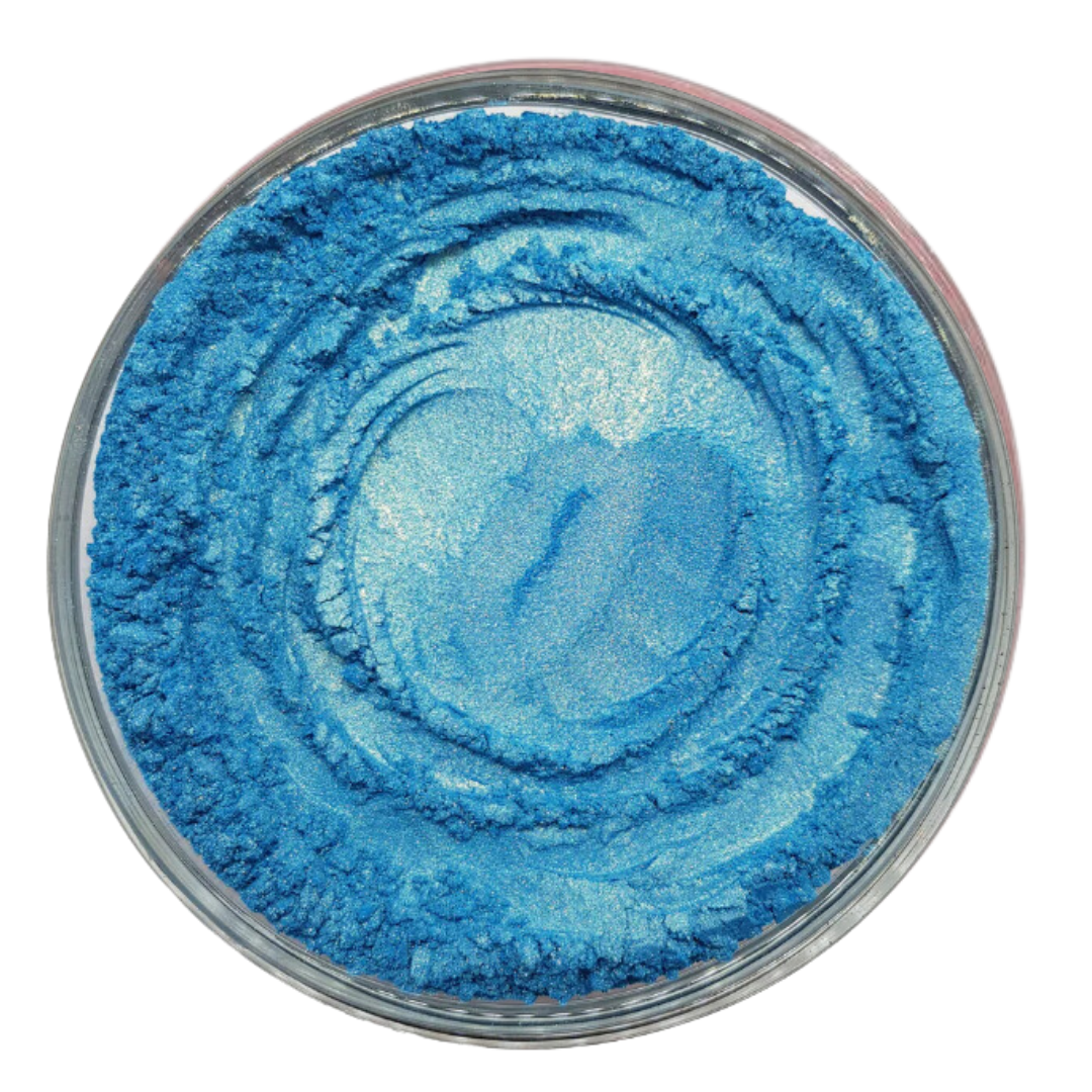 Pearlescent Blue Mica Colour (Candle / Epoxy / Polymer Clay / Paint Making)
