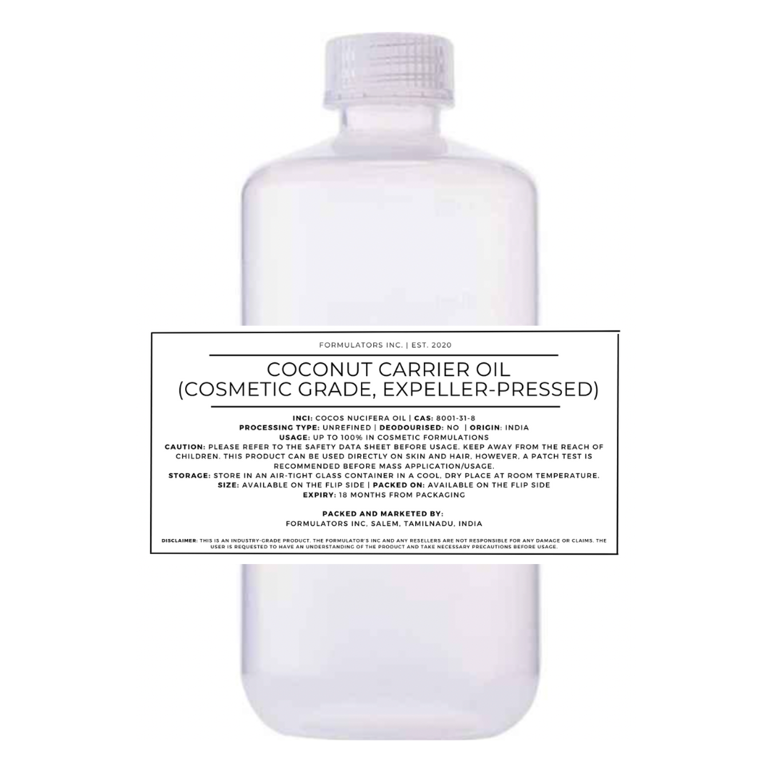 Coconut Carrier Oil (Cosmetic Grade)