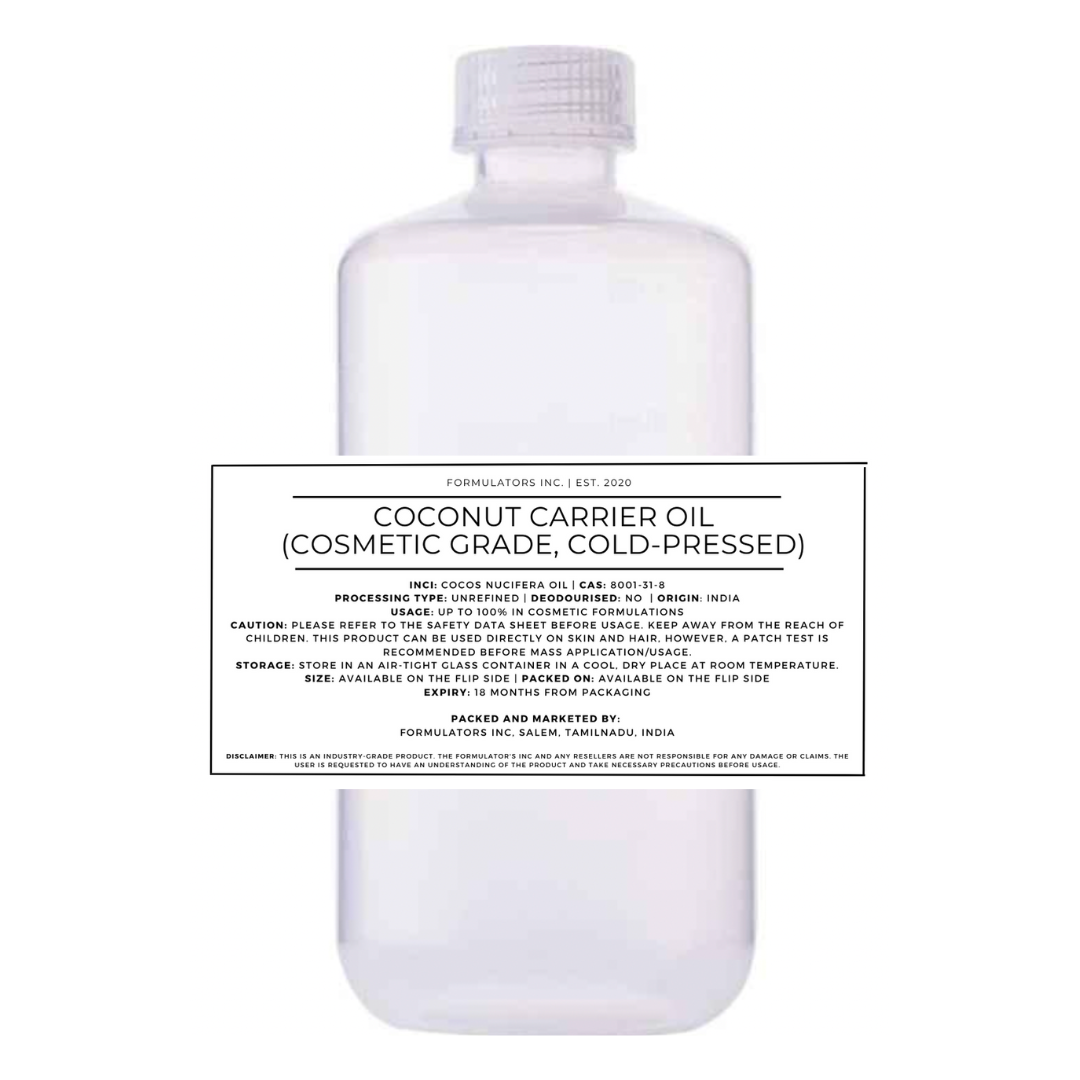 Coconut Carrier Oil (Cosmetic Grade)