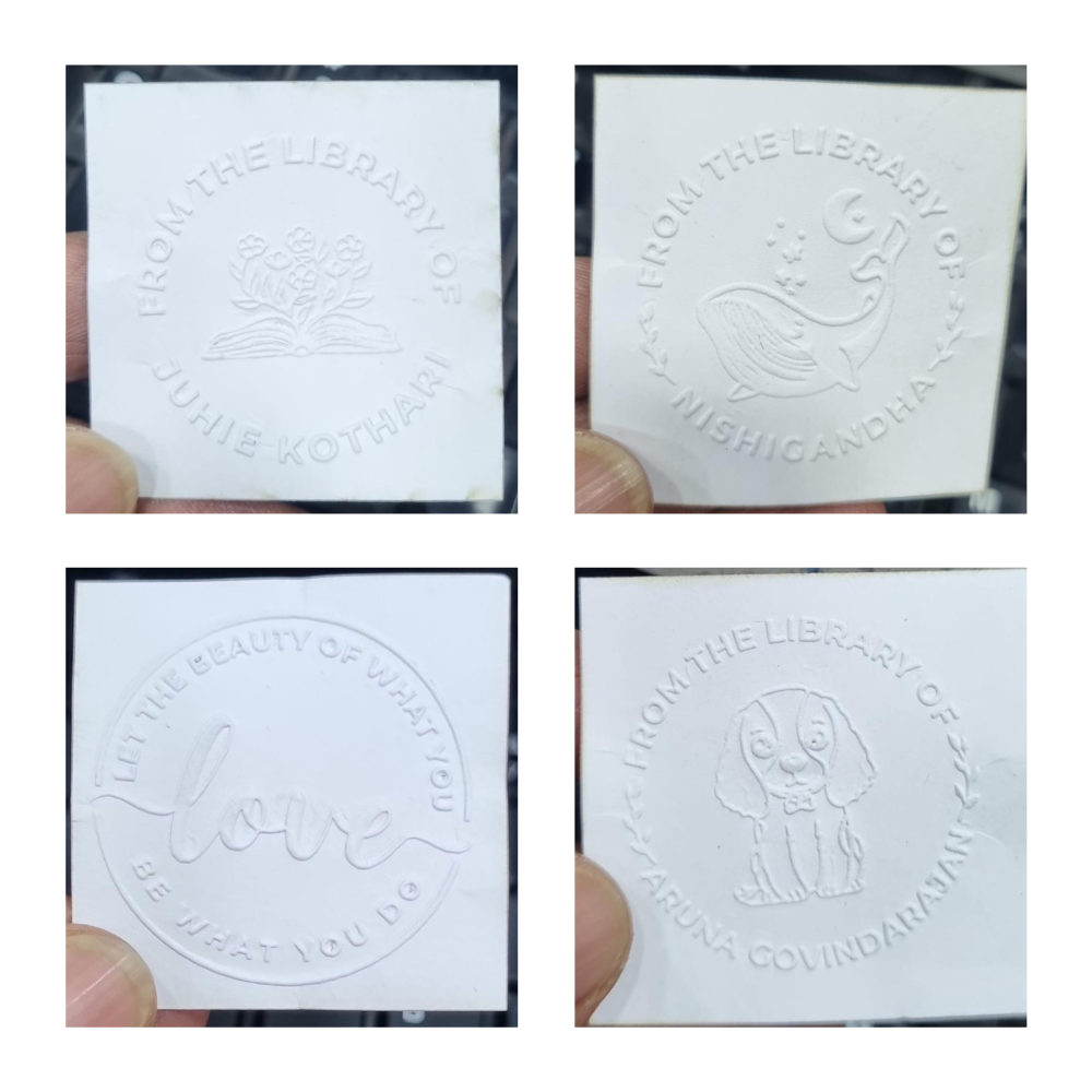 Sample Embosser Customizable Stainless Steel Paper Embosser ( Nature | #NA-003 | Earth ...