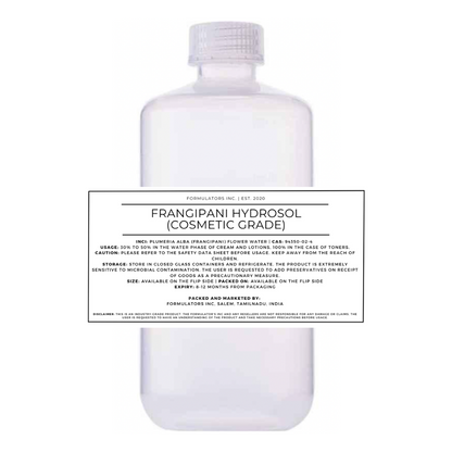 Frangipani Hydrosol (Cosmetic Grade)