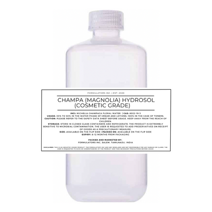 Champa (Magnolia) Hydrosol (Cosmetic Grade)