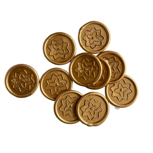 Wax Seal Sticker ( Nature | #NR-015 | Ready to Use | Self Adhesive )