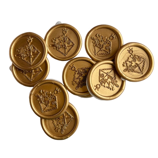 Wax Seal Sticker ( Nature | #NR-007 | Ready to Use | Self Adhesive )