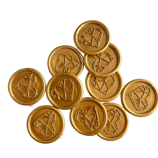 Wax Seal Sticker ( Love | #LV-006 | Ready to Use | Self Adhesive )