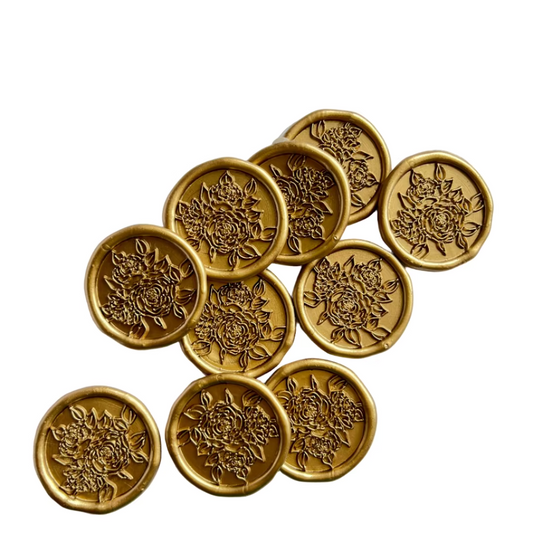 Wax Seal Sticker ( Nature | #NR-012 | Ready to Use | Self Adhesive )