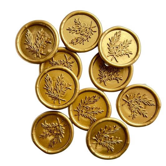 Wax Seal Sticker ( Nature | #NR-003 | Ready to Use | Self Adhesive )