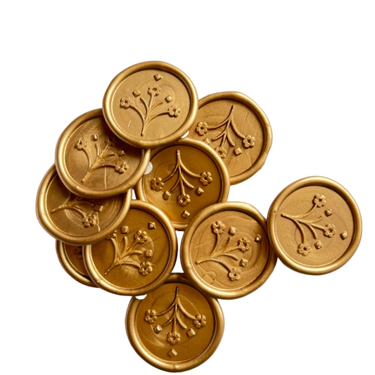 Wax Seal Sticker ( Nature | #NR-005 | Ready to Use | Self Adhesive )