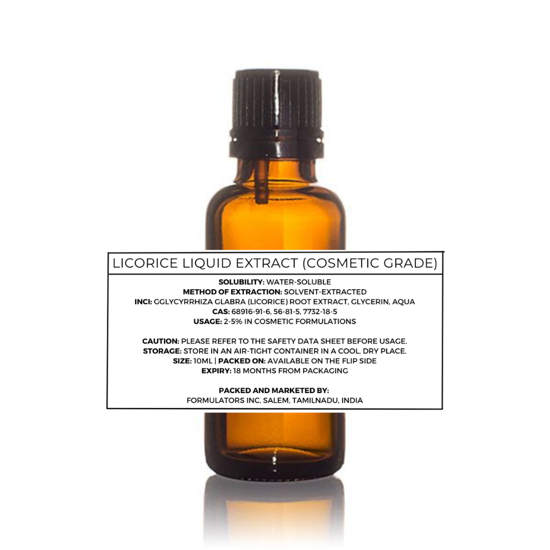 Licorice Liquid Extract (Cosmetic Grade)