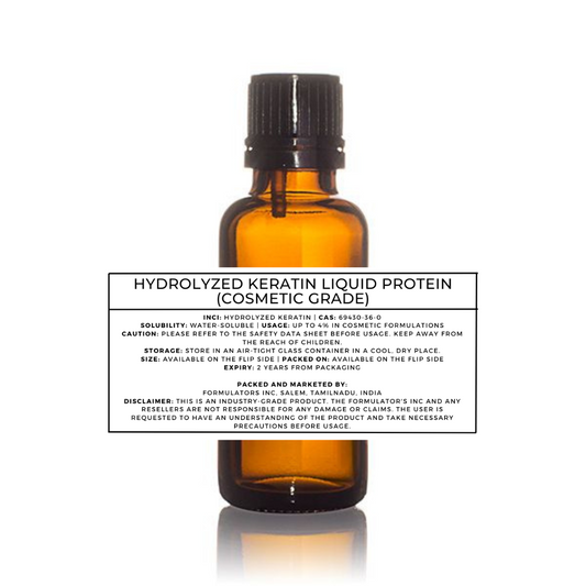 Hydrolyzed Keratin Liquid Protein (Cosmetic Grade)