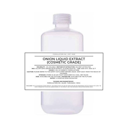 Onion Liquid Extract (Cosmetic Grade)