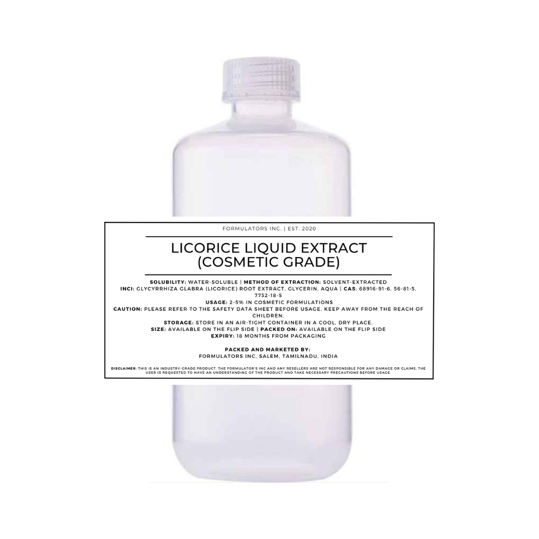 Licorice Liquid Extract (Cosmetic Grade)