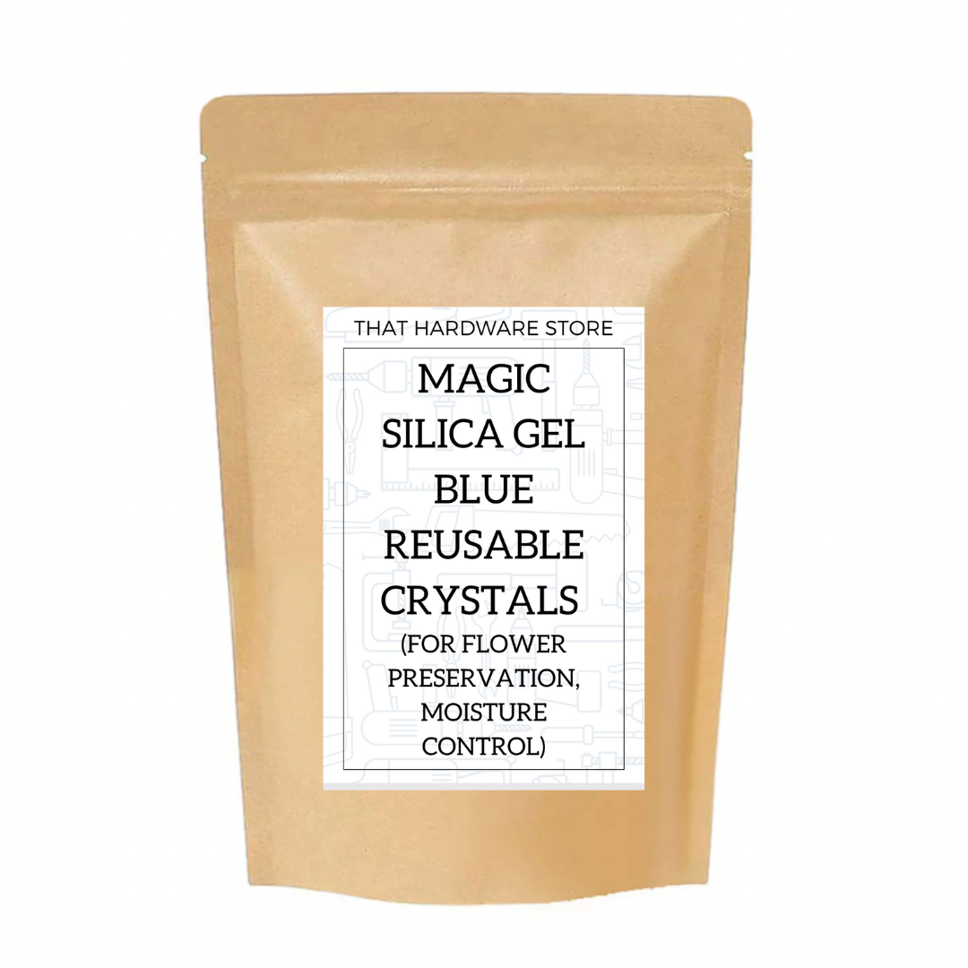 Magic Silica Gel Blue Reusable Crystals (For Flower Preservation, Moisture Control)