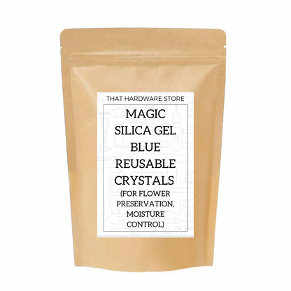 Magic Silica Gel Blue Reusable Crystals (For Flower Preservation, Moisture Control)