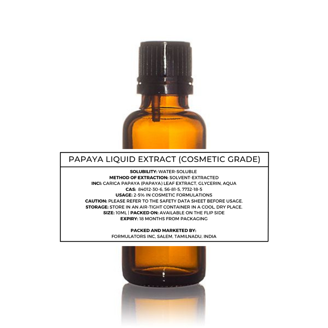 Papaya Liquid Extract (Cosmetic Grade)