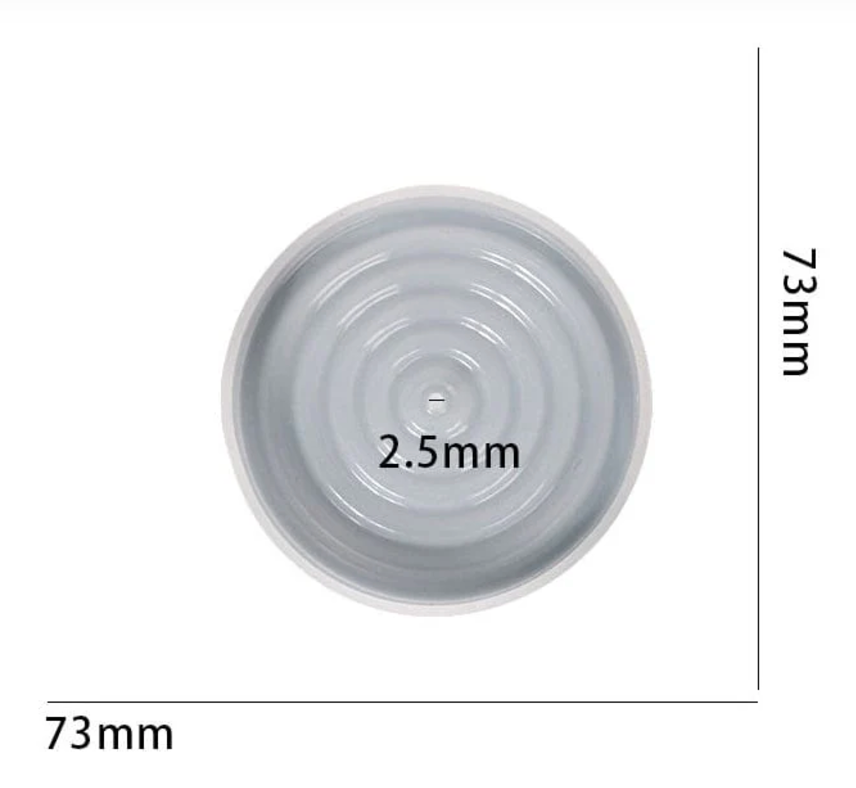 Small Round Incense Stick Holder Mould