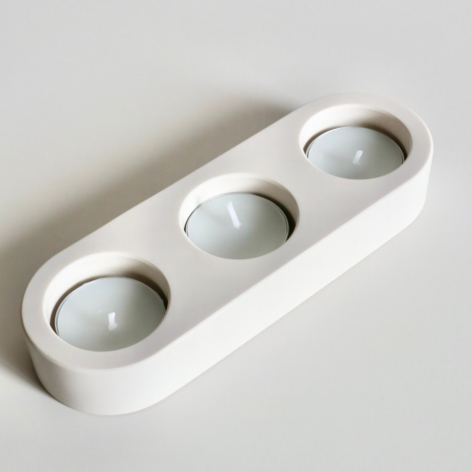 Capsule Tea Light Holder Mould (Triple Cavity)