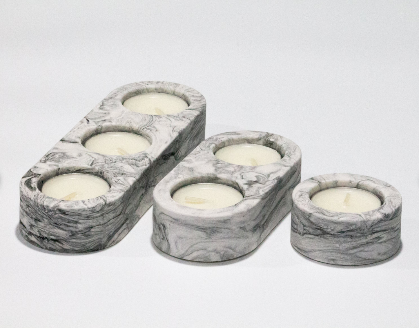 Capsule Tea Light Holder Mould (Triple Cavity)