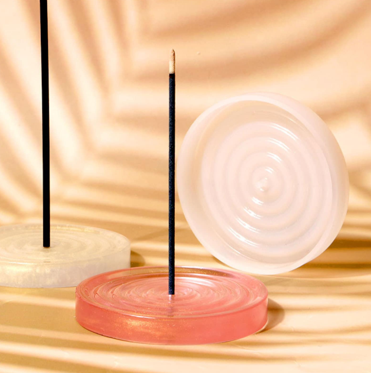 Small Round Incense Stick Holder Mould