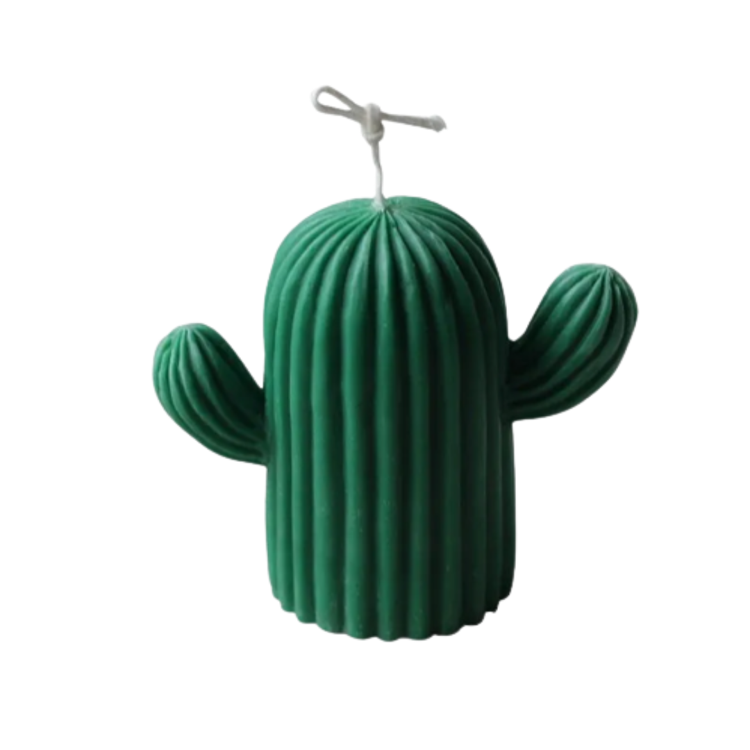 Cactus Pillar Candle Silicone Mould