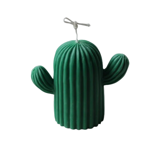 Cactus Pillar Candle Silicone Mould